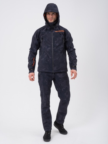 Костюм ,,TRITON PRO,, -5 (SoftShell, Серо-Чёрный)_1