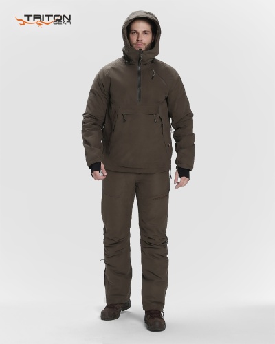 Костюм ,,TRITON VORTEX -15,, (Венанди, Коричневый) (Porelli, Primaloft) TRITON_1