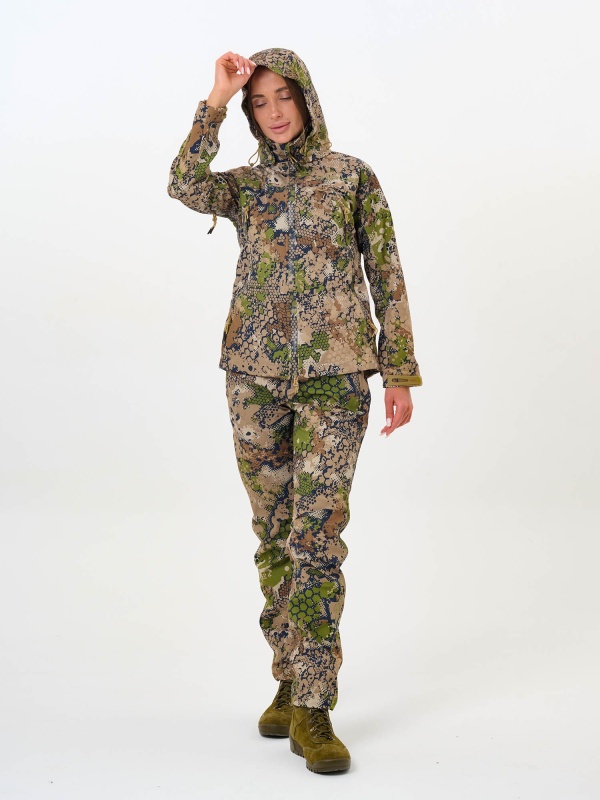 D00029 Костюм TRITON PRO -5 Женский (SoftShell, Forest Green) TRITONGEAR Узбекистан 21