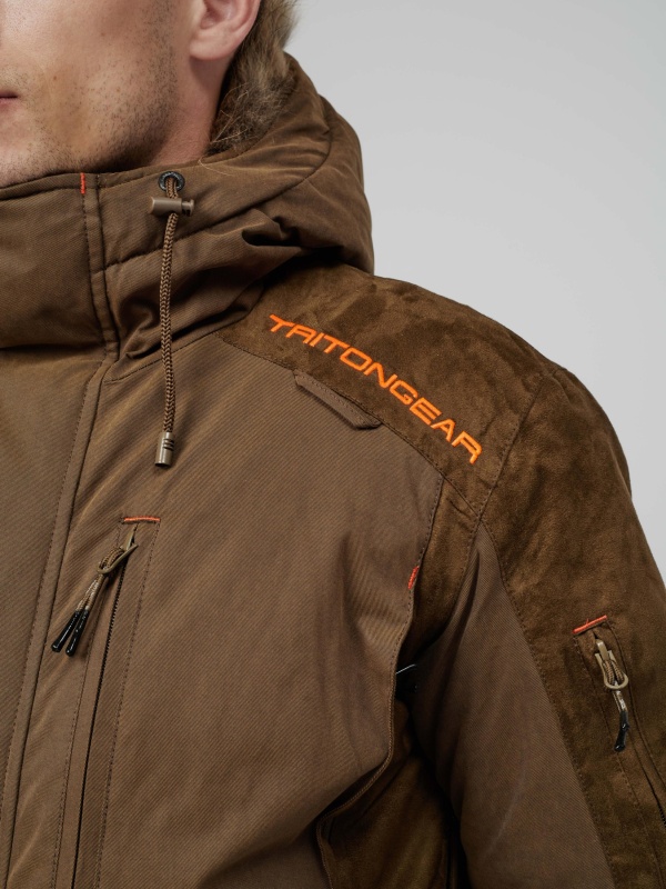 Костюм ,,HUNTER PRO,, -45 (Твил, Коричневый) TRITONGEAR_9