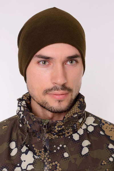 Шапка ,,FLEECE,, (Флис 130 гр, Коричневый) TRITON_2