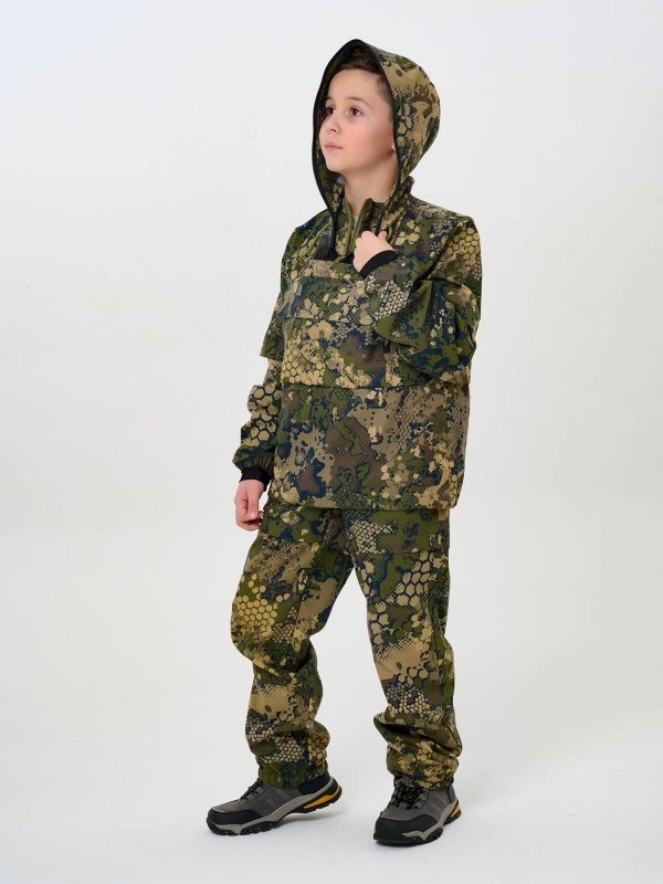 B051-GR221-136 Костюм FORESTER Детский (Смесовая 230 гр., Green Line) 6